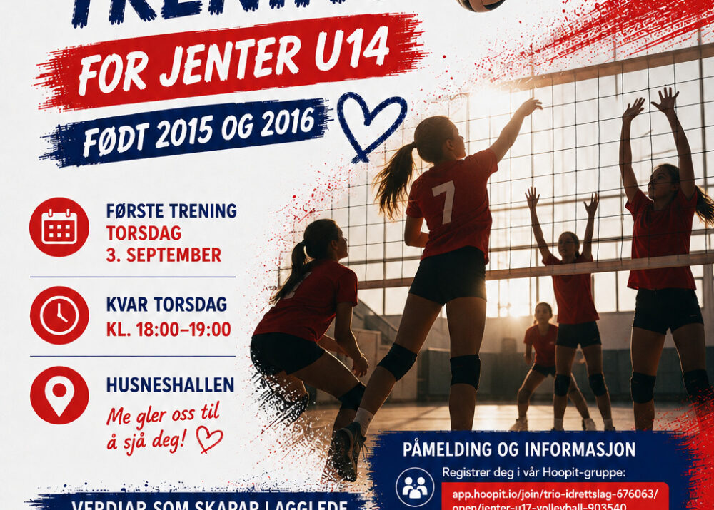 Oppstart Jenter U14