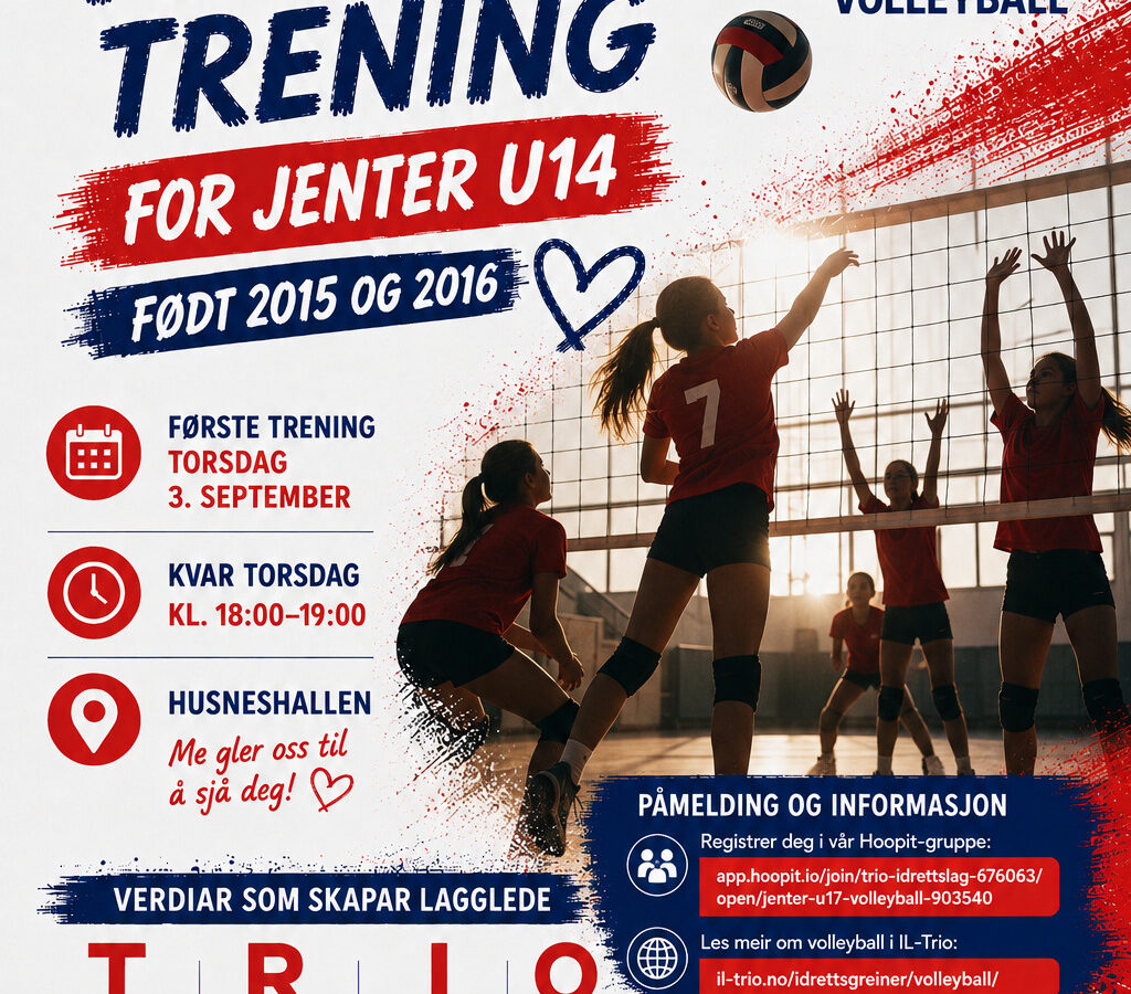 Oppstart Jenter U14